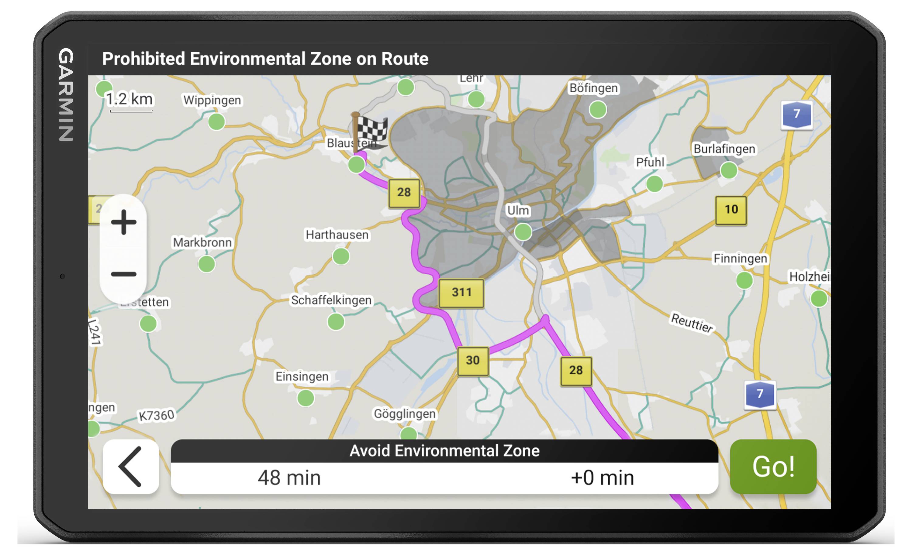 Garmin Dezl LGV820, EU MT-D, GPS LKW-Navi 20.3cm 8 Zoll Europa