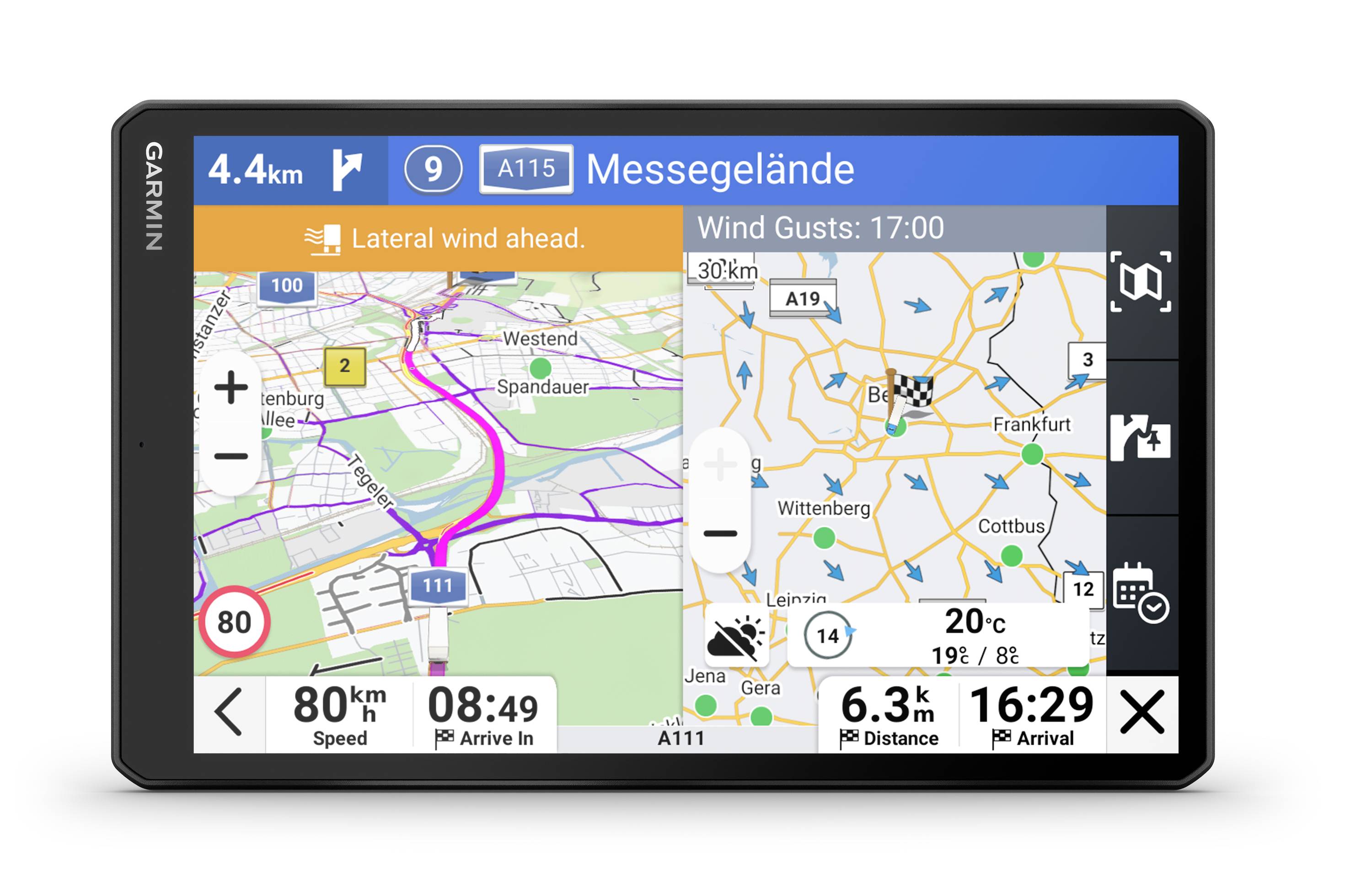 Garmin Dezl LGV1020, EU MT-D, GPS LKW-Navi 25.4cm 10 Zoll Europa