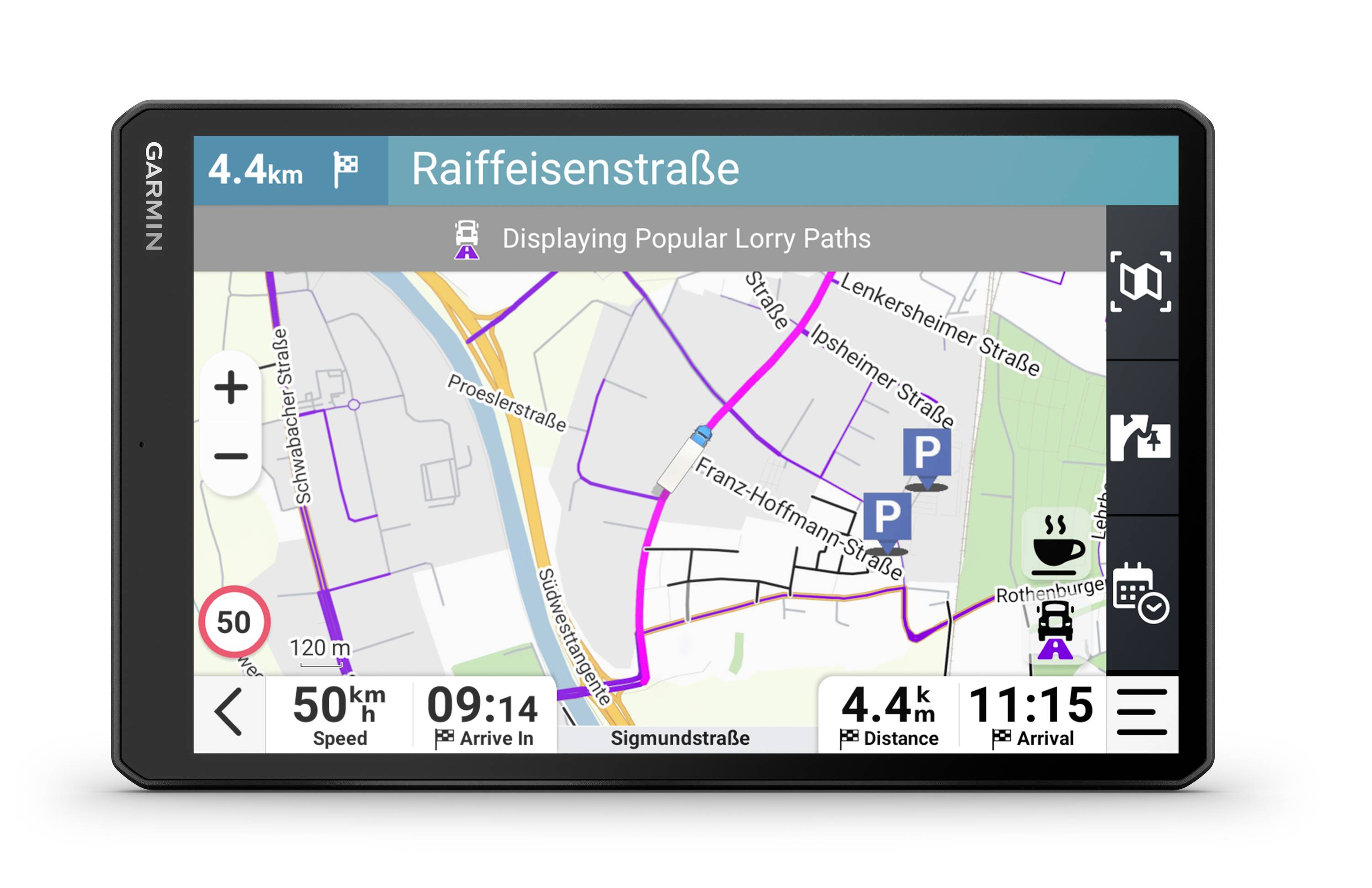 Garmin Dezl LGV1020, EU MT-D, GPS LKW-Navi 25.4cm 10 Zoll Europa