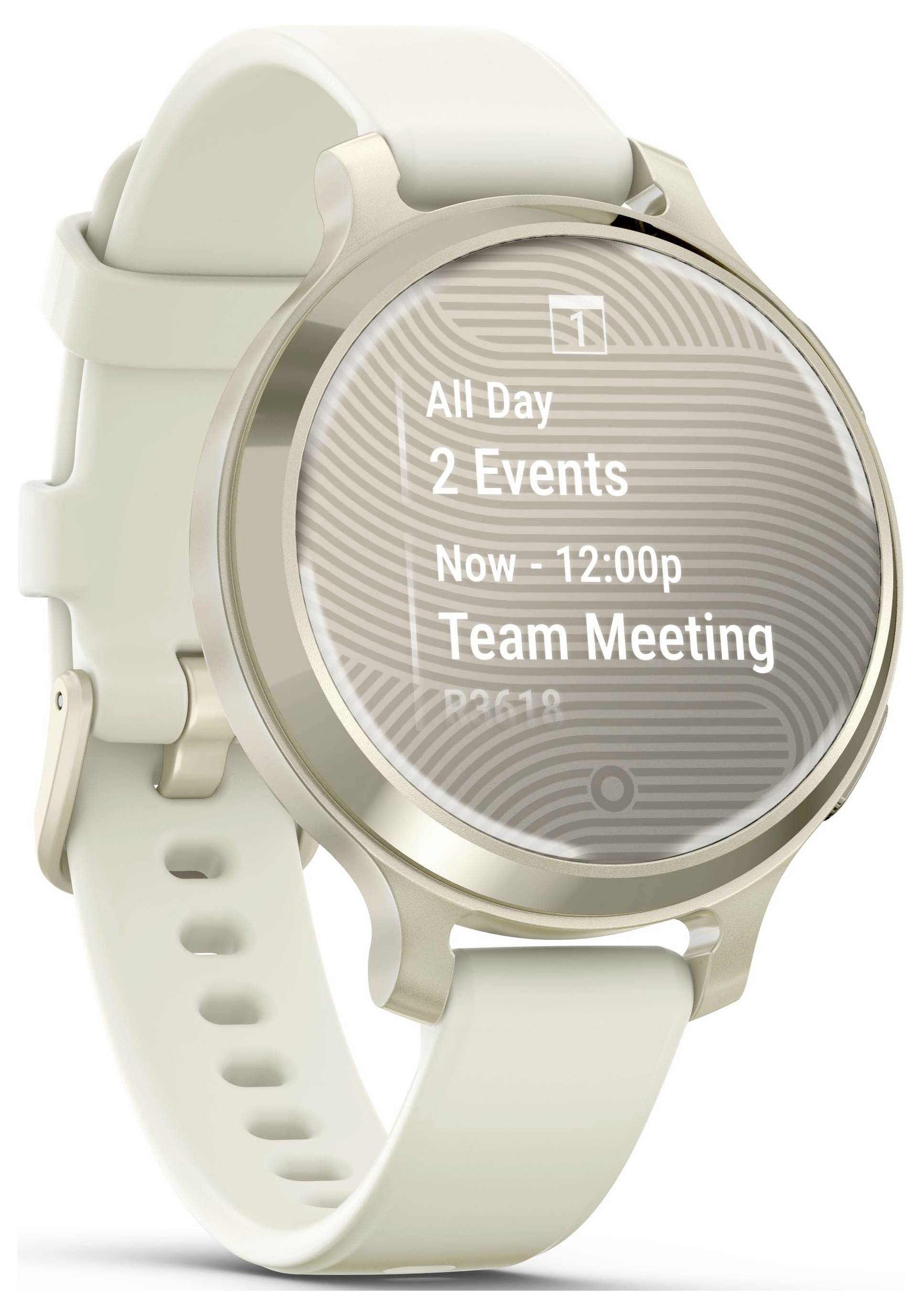 Garmin Lily® 2 Active Smartwatch 38 mm Creme-Weiß