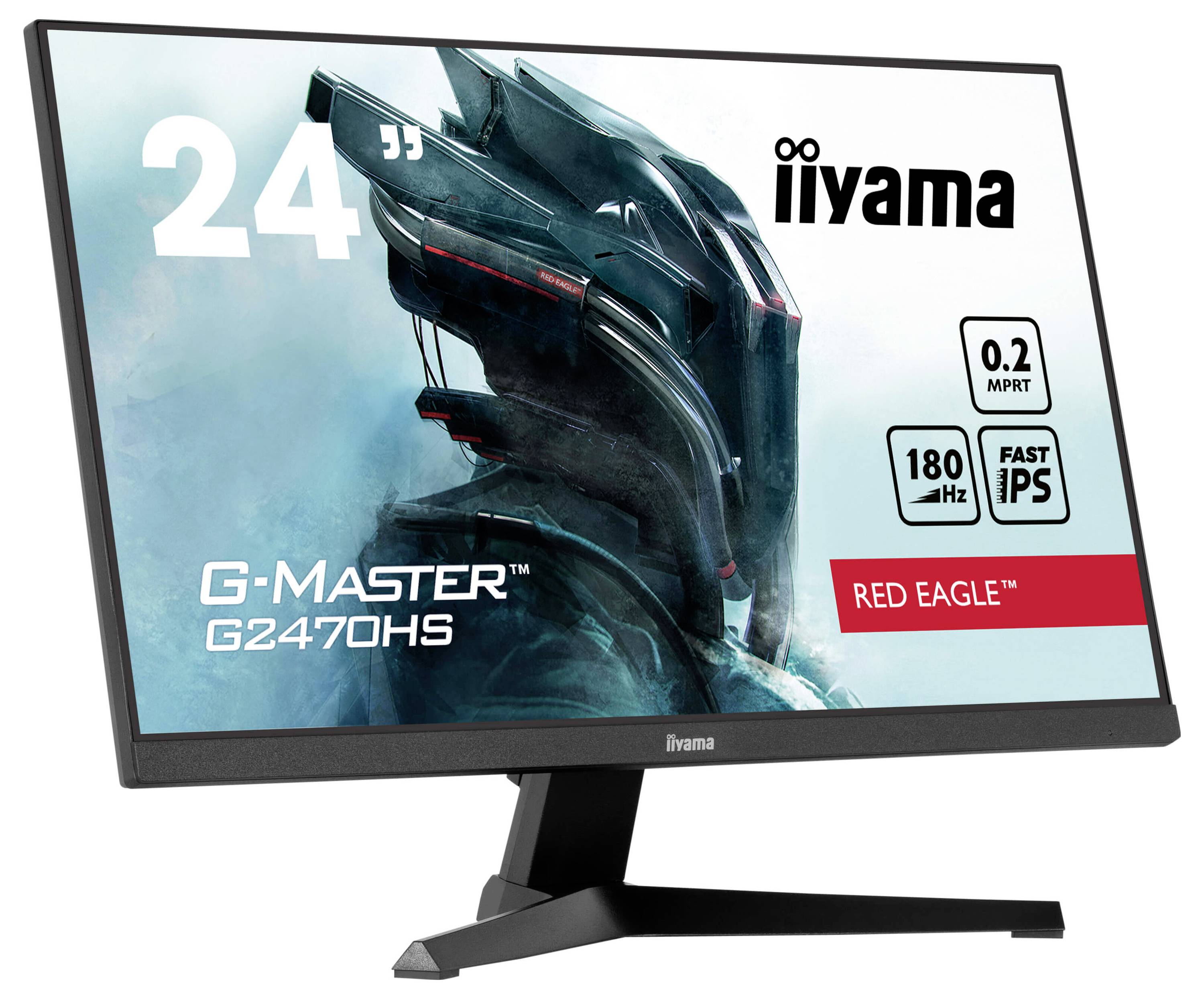 Ilyama G-MASTER G2470HS-B1 Gaming Monitor EEK E (A - G) 60.5cm (23.8 Zoll) 1920 x 1080 Pixel 16:9 0.2 ms HDMI®, DisplayPort