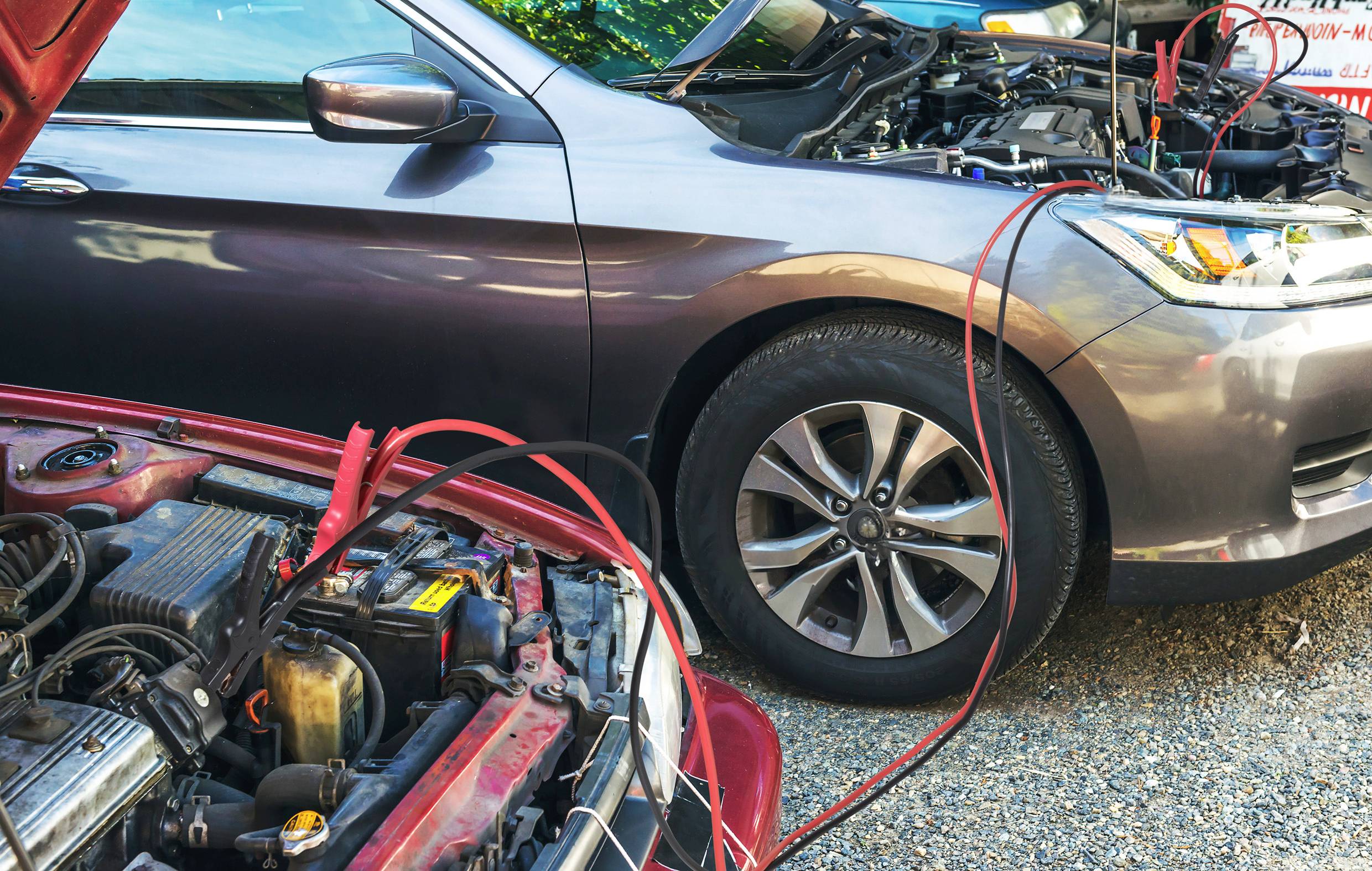 TOOLCRAFT Starthilfekabel 35mm² Aluminium (kupferbeschichtet) 4.5m mit Kunststoffzangen