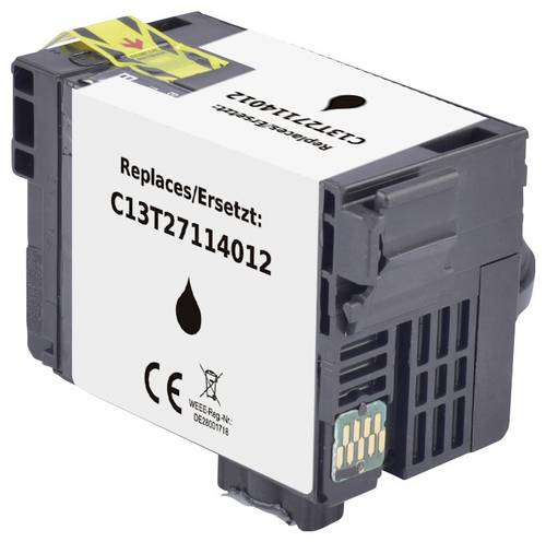 Renkforce Druckerpatrone ersetzt Epson T2711 27XL, C13T27114012 Kompatibel Schwarz RF-ET2711XLBK RF