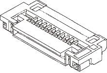 Molex FFC/FPC-Anschluss 51296-4593 Box