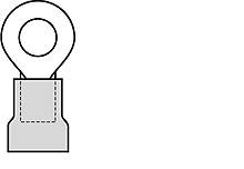 Molex 19054-0052 Ringkabelschuh versilberte Kontakte Querschnitt (max.)=1.5mm² Vollisoliert Rot Carton