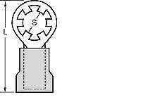 Molex 19077-0017 Ringkabelschuh versilberte Kontakte Vollisoliert Carton