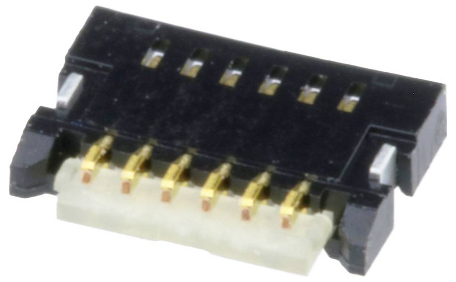 Molex FFC/FPC-Anschluss Polzahl Gesamt 6 Rastermaß: 0.50mm 501461-0691 Tape on Full reel