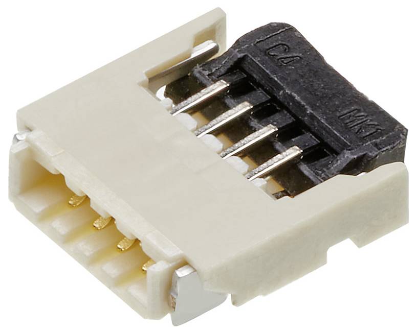 Molex FFC/FPC-Anschluss Polzahl Gesamt 4 Rastermaß: 0.50mm 503480-0440 Tape on Full reel