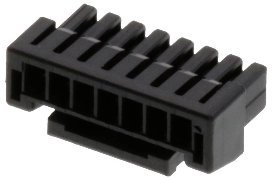 Molex Buchsengehäuse-Kabel Polzahl Gesamt 7 Rastermaß: 1.25mm 505565-0701 Bag