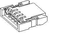 Molex FFC/FPC-Anschluss 501461-0401 Bulk