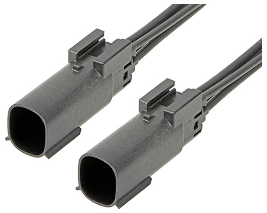 Molex Stiftgehäuse-Kabel Polzahl Gesamt 4 Rastermaß: 3.50mm 216287-1043 Bag