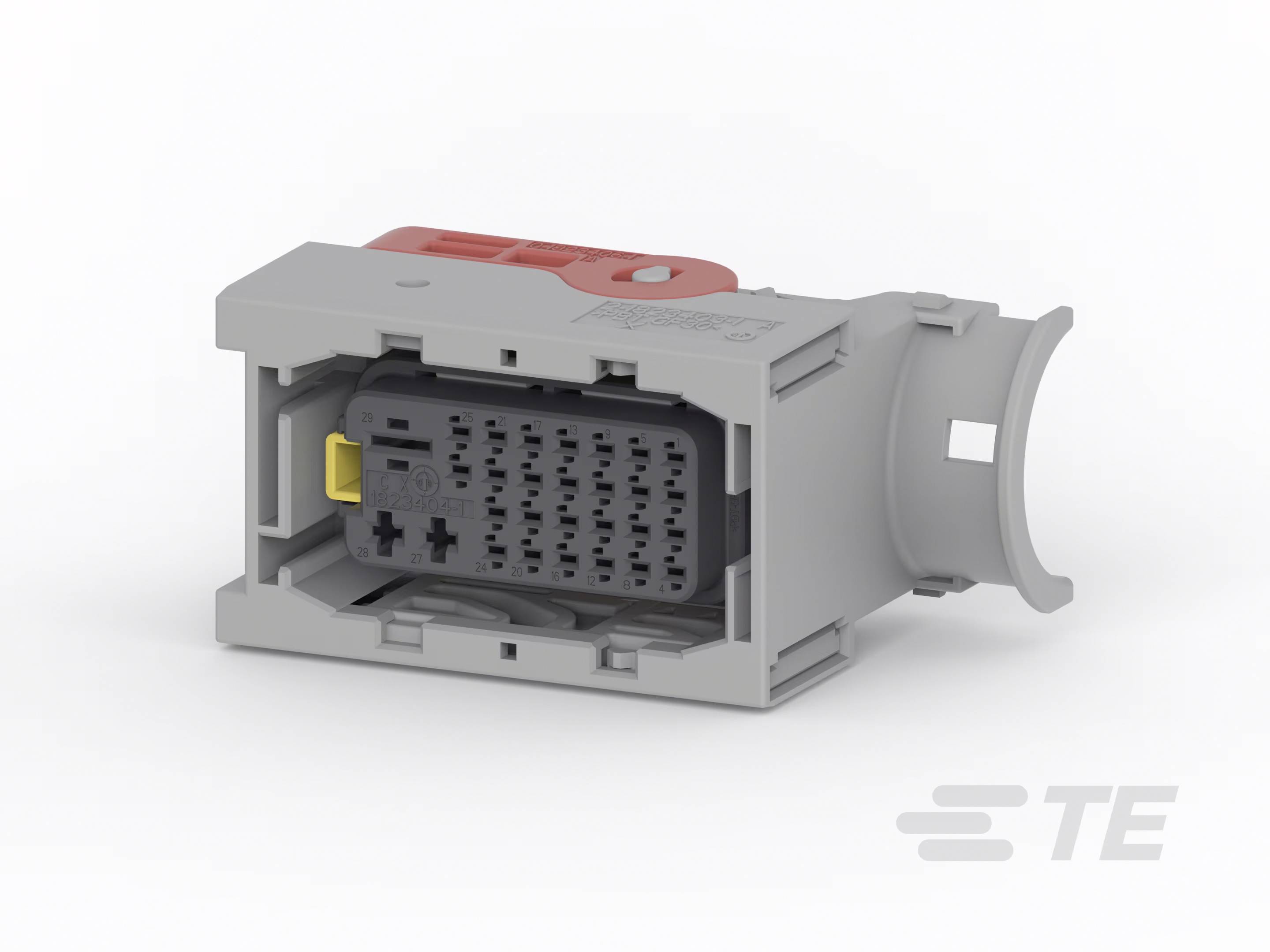 TE Connectivity Leiterplattensteckverbinder Polzahl Gesamt 29 Rastermaß: 4 mm, 6mm 2-1823402-1 Box