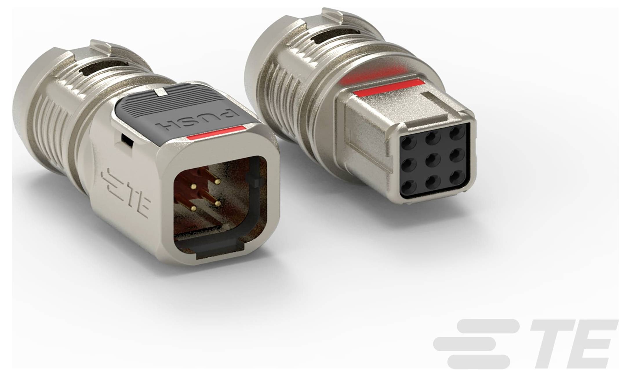 TE Connectivity Leiterplattensteckverbinder Polzahl Gesamt 9 Rastermaß: 2.54mm YD369-MR99-NS00000 1 St. Bag