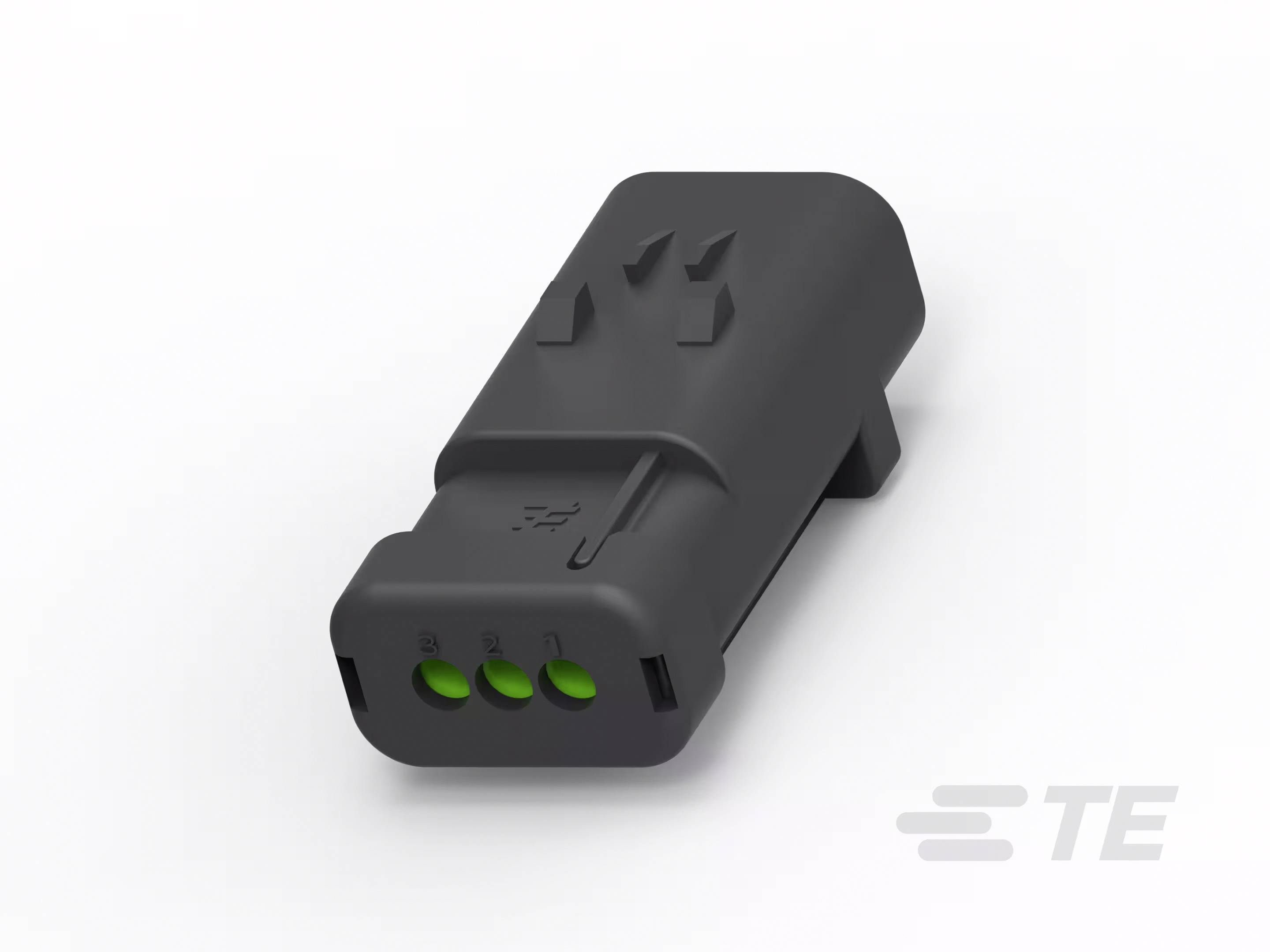 TE Connectivity Leiterplattensteckverbinder AMPSEAL16 Polzahl Gesamt 3 Rastermaß: 4.5mm 1717673-3 Bag