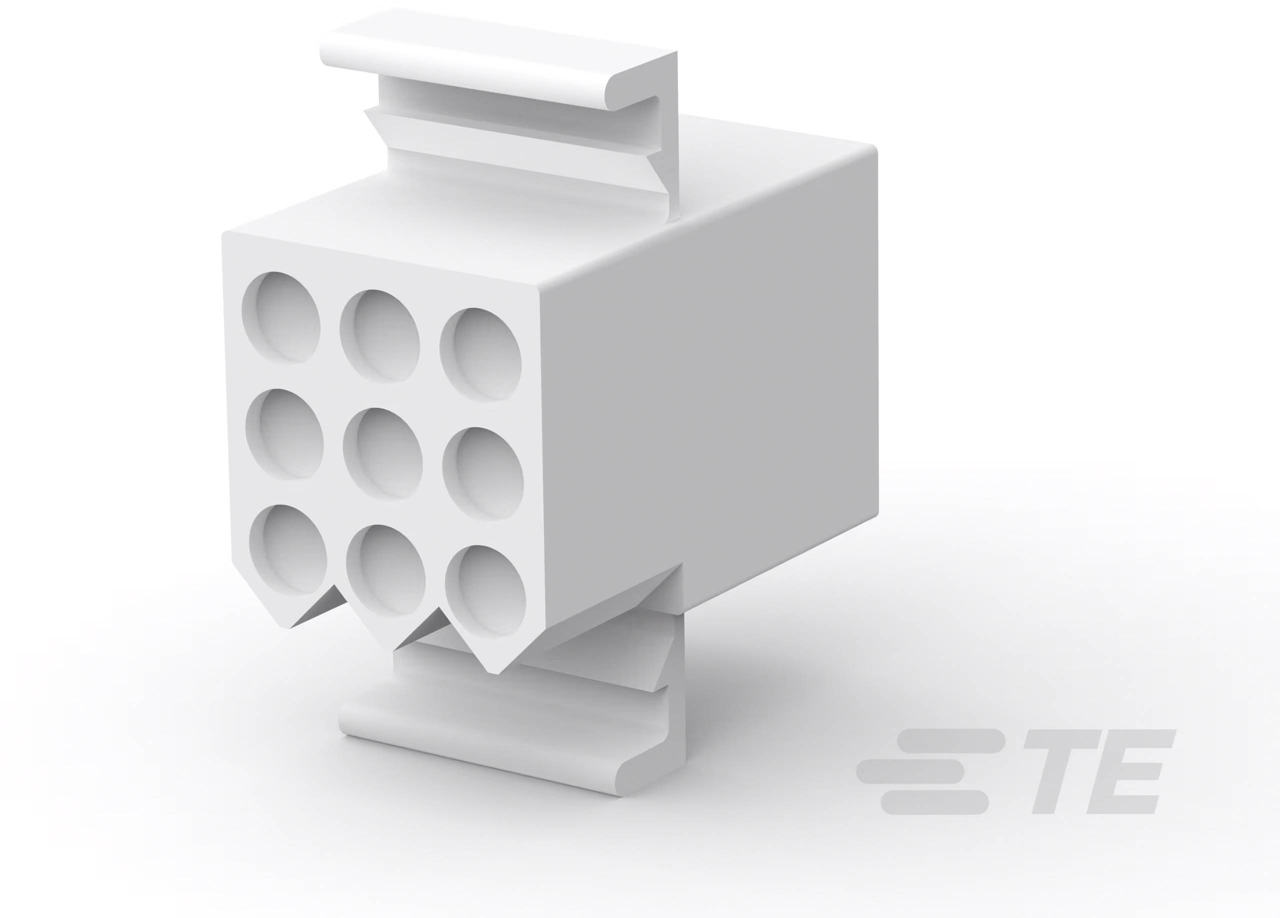 TE Connectivity Leiterplattensteckverbinder Polzahl Gesamt 9 Rastermaß: 5.03mm 770091-1 Package