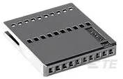 TE Connectivity FFC/FPC-Anschluss Polzahl Gesamt 17 Rastermaß: 1.27mm 1-487544-4 Package