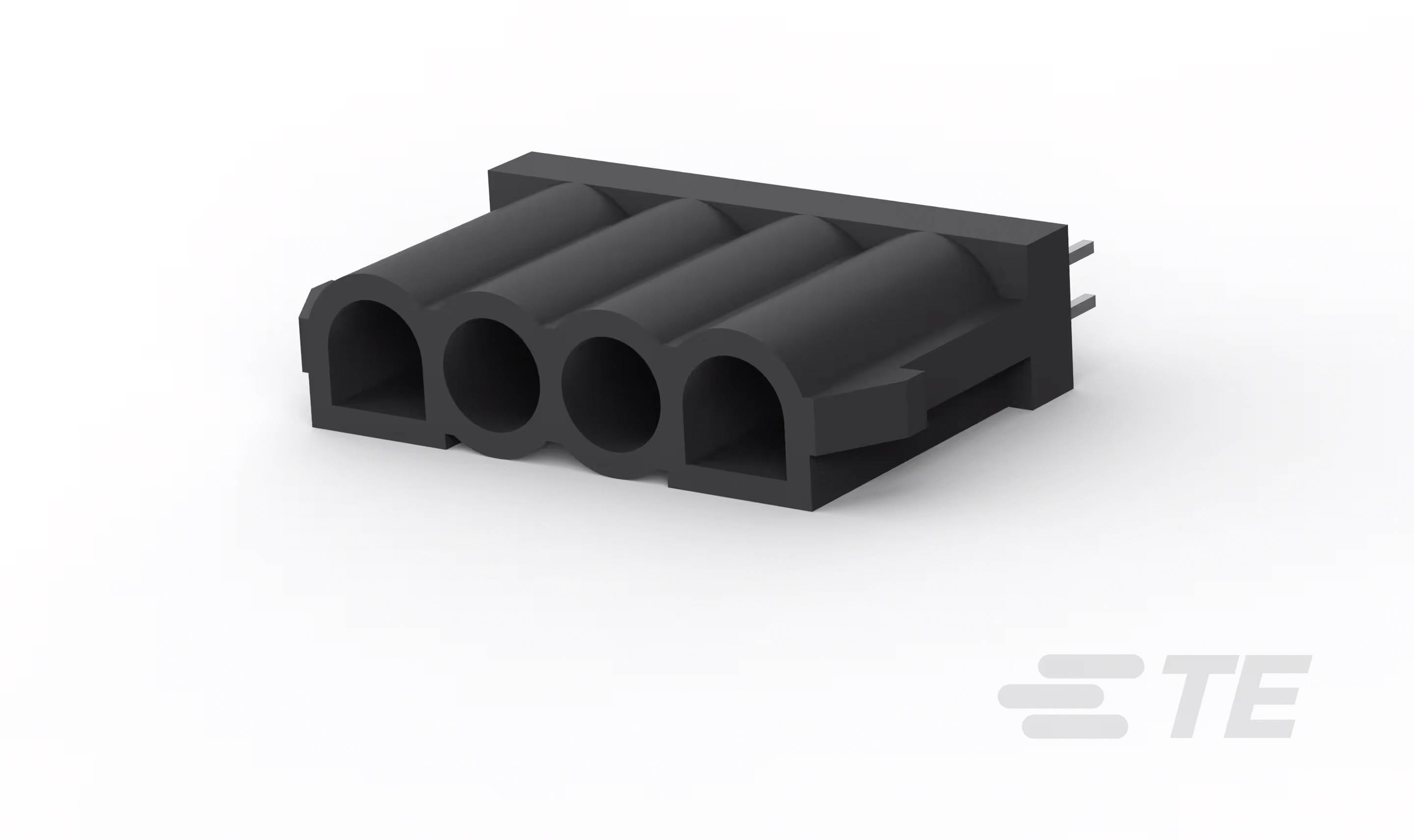TE Connectivity Leiterplattensteckverbinder Universal-MATE-N-LOK Polzahl Gesamt 4 Rastermaß: 6.35mm 173926-1 Box