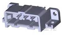 TE Connectivity Leiterplattensteckverbinder Metrimate Polzahl Gesamt 3 Rastermaß: 5mm 207365-8 Tube