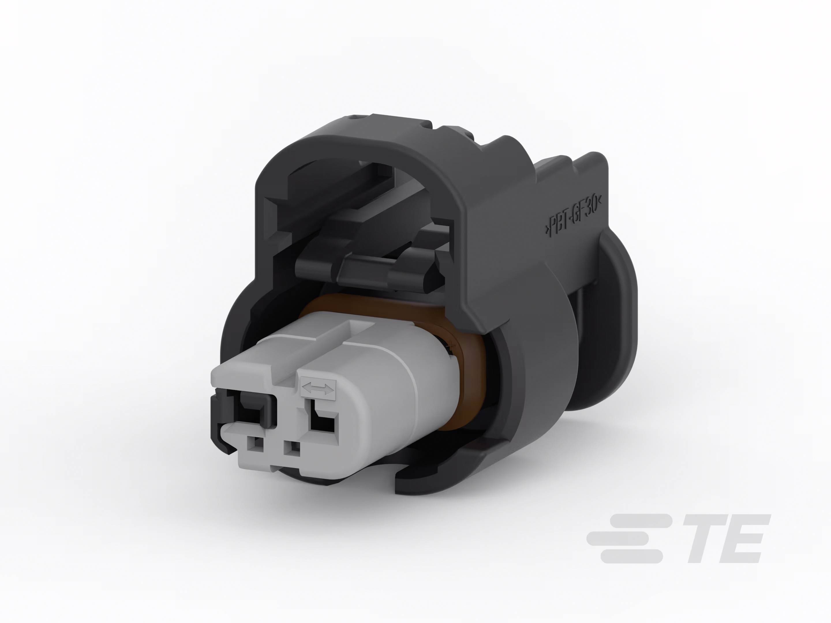 TE Connectivity Leiterplattensteckverbinder Polzahl Gesamt 2 Rastermaß: 4mm 2304514-2 Bulk