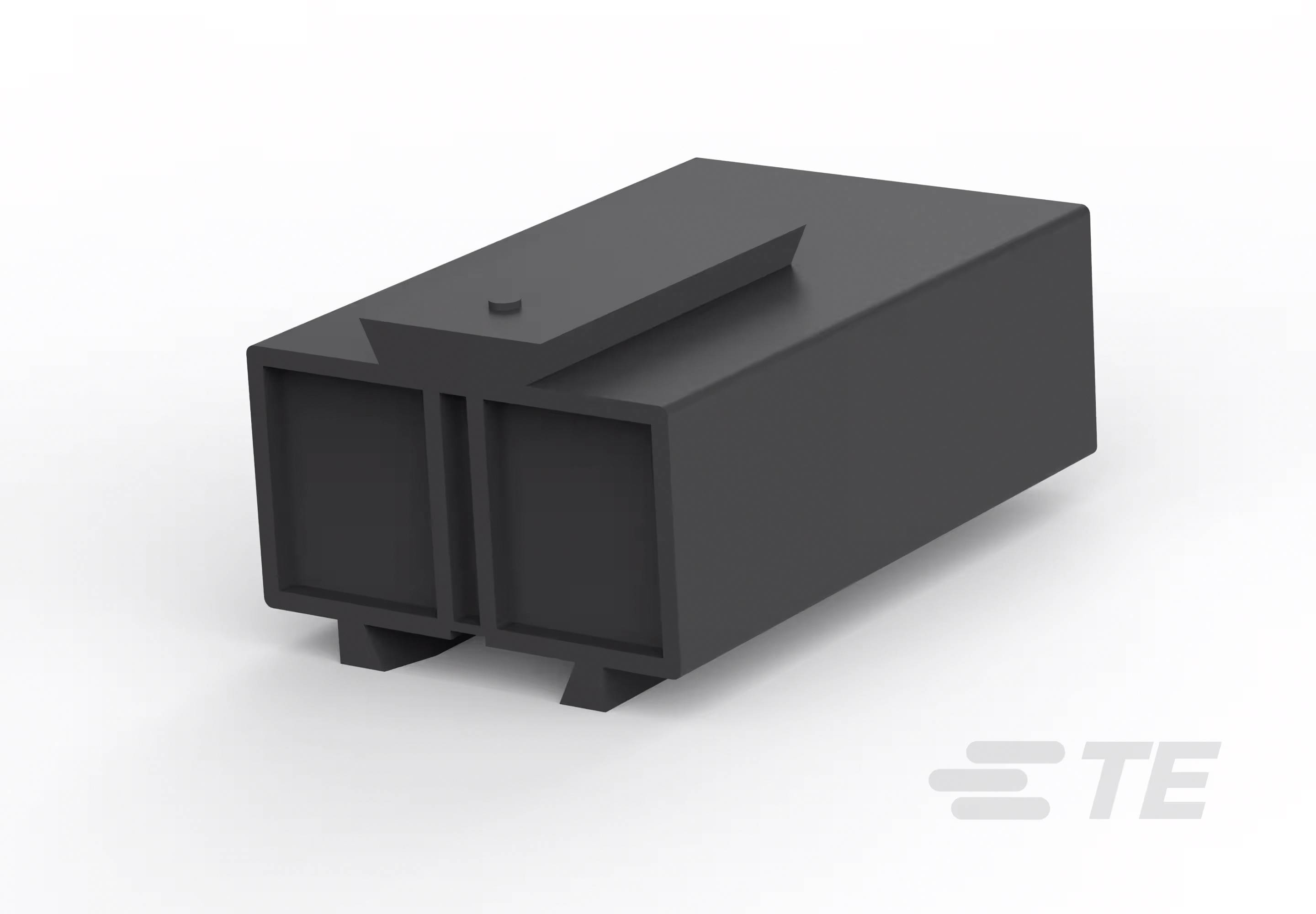 TE Connectivity Leiterplattensteckverbinder FASTIN-FASTON Polzahl Gesamt 2 Rastermaß: 10mm 927203-1 Carton