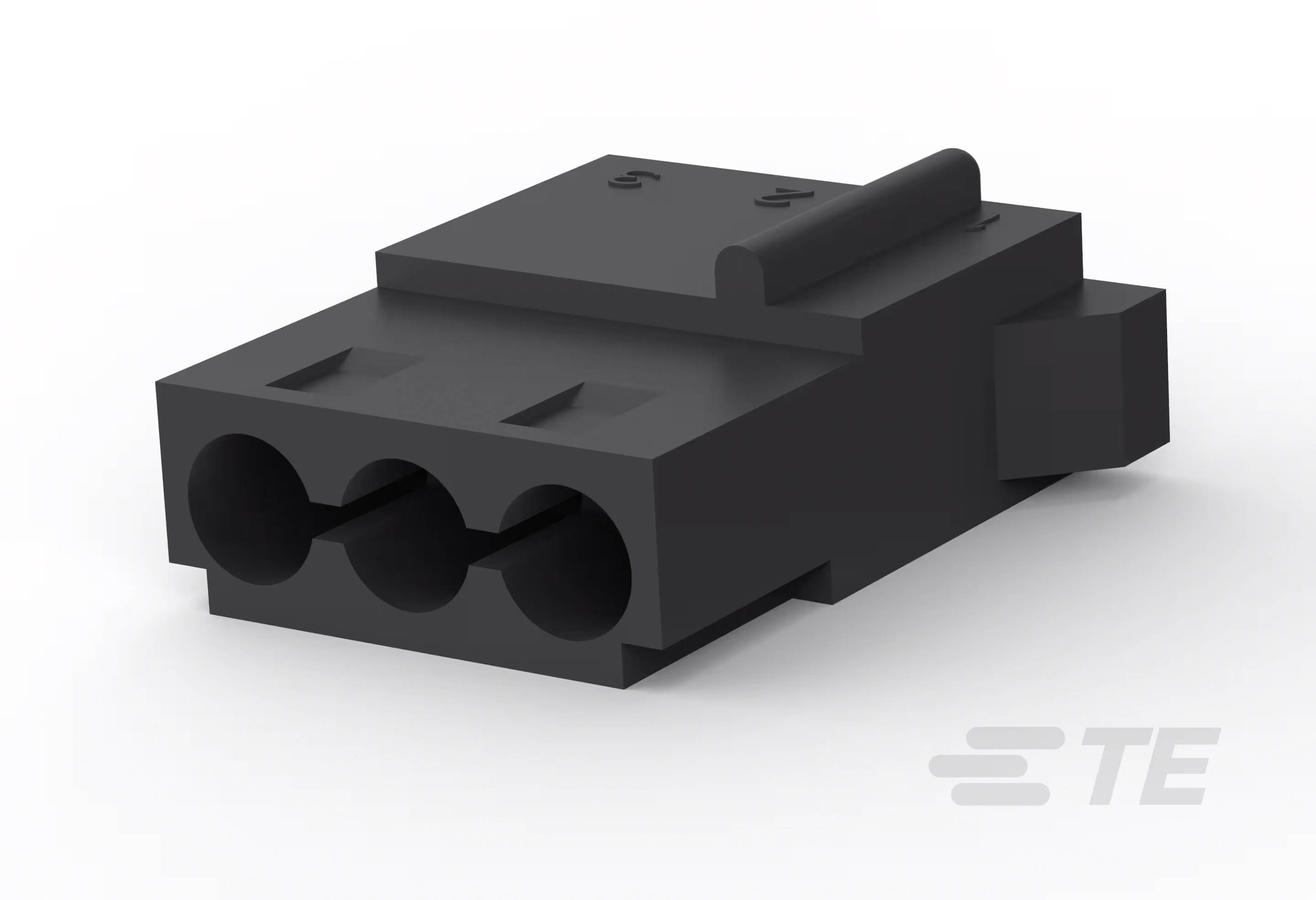TE Connectivity Leiterplattensteckverbinder MATE-N-LOK Polzahl Gesamt 3 Rastermaß: 5.08mm 1-480388-0 Package