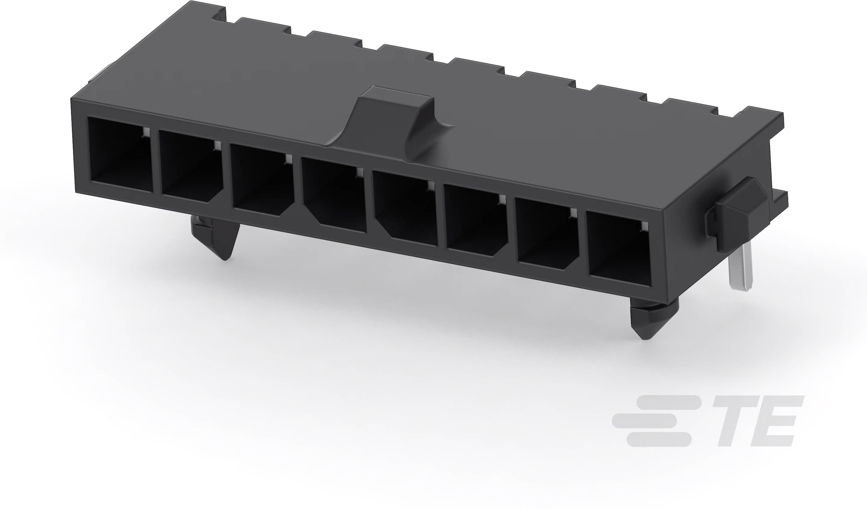 TE Connectivity Leiterplattensteckverbinder Micro-MATE-N-LOK Polzahl Gesamt 8 Rastermaß: 3mm 2-1445055-8 Tray