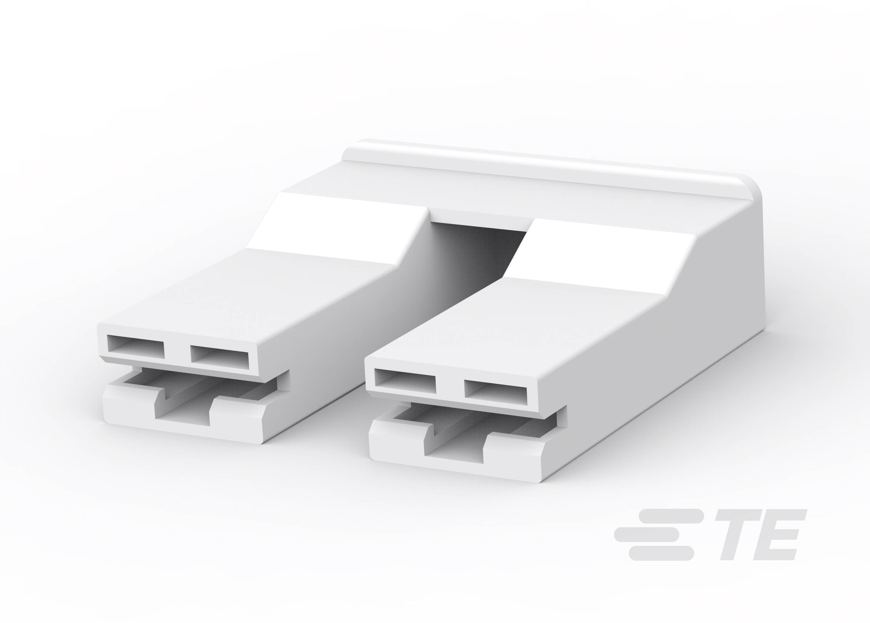 TE Connectivity Leiterplattensteckverbinder Positive Lock Polzahl Gesamt 2 Rastermaß: 15.11mm 521119-1 Carton