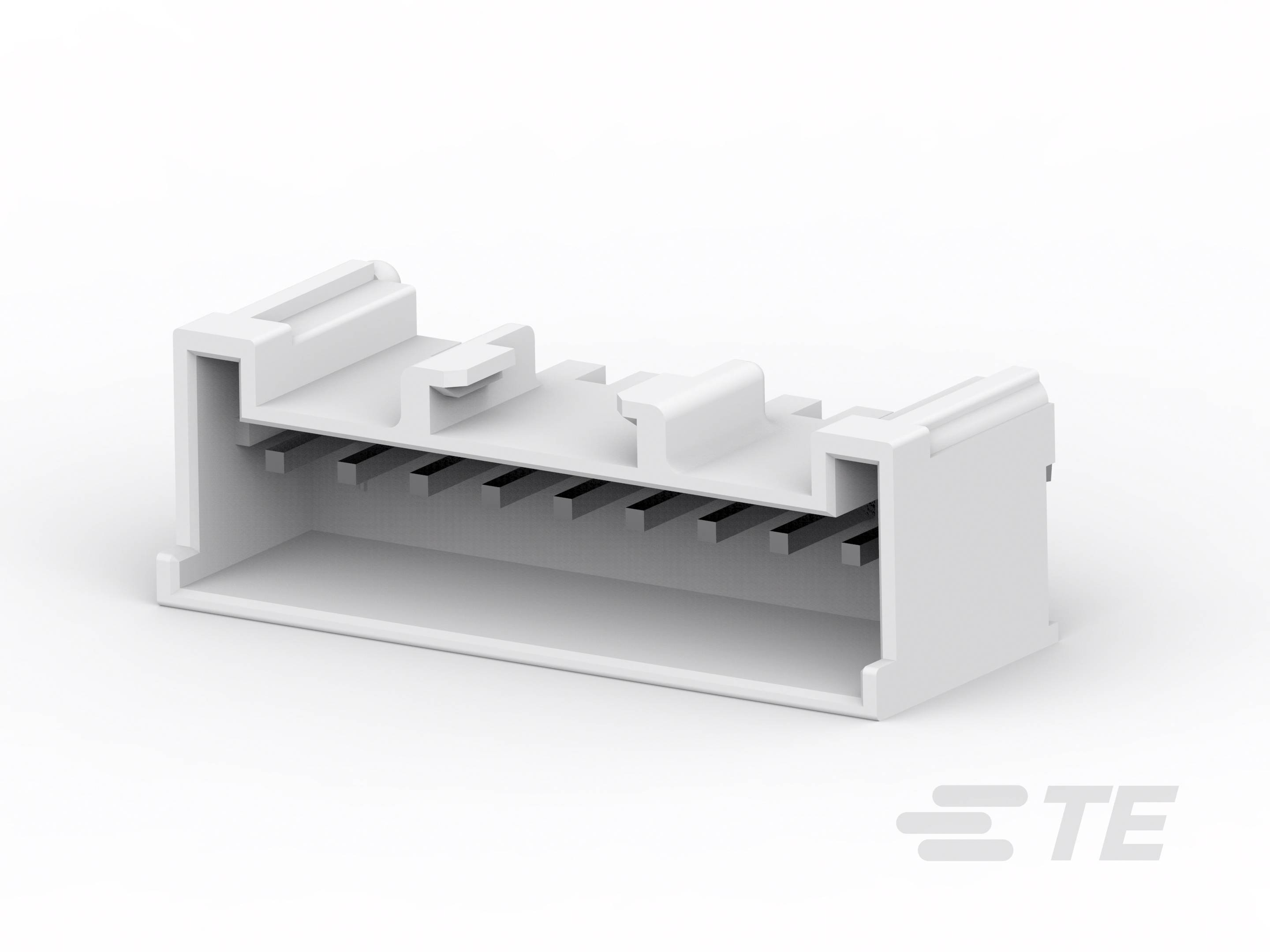 TE Connectivity Leiterplattensteckverbinder Polzahl Gesamt 9 Rastermaß: 2.5mm 917787-1 Bulk