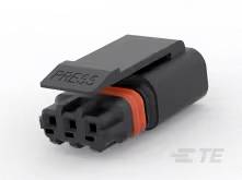 TE Connectivity Leiterplattensteckverbinder Polzahl Gesamt 3 Rastermaß: 2.5mm 2-2834074-3 Tray
