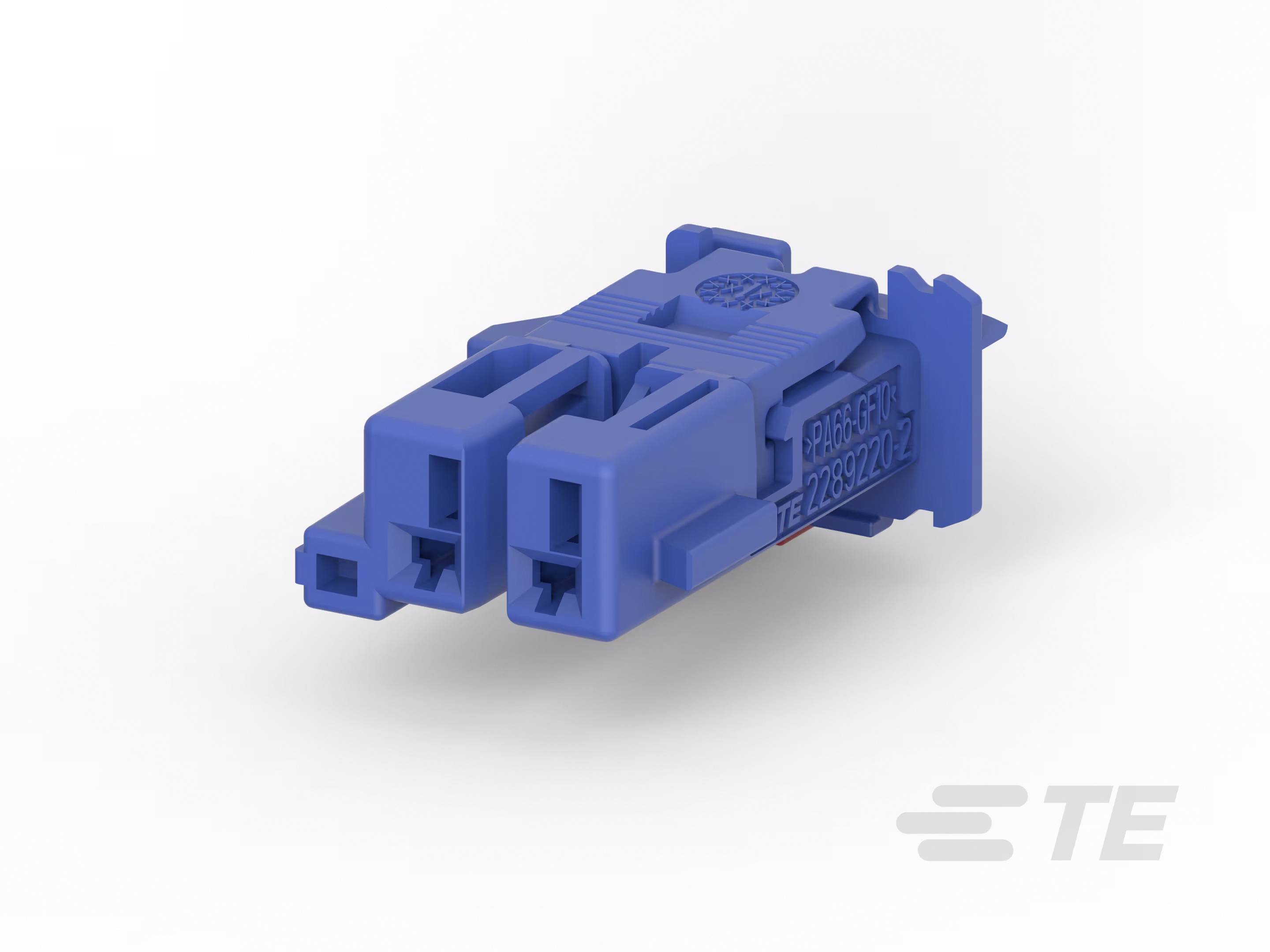 TE Connectivity Leiterplattensteckverbinder Polzahl Gesamt 2 2289523-2 Bag