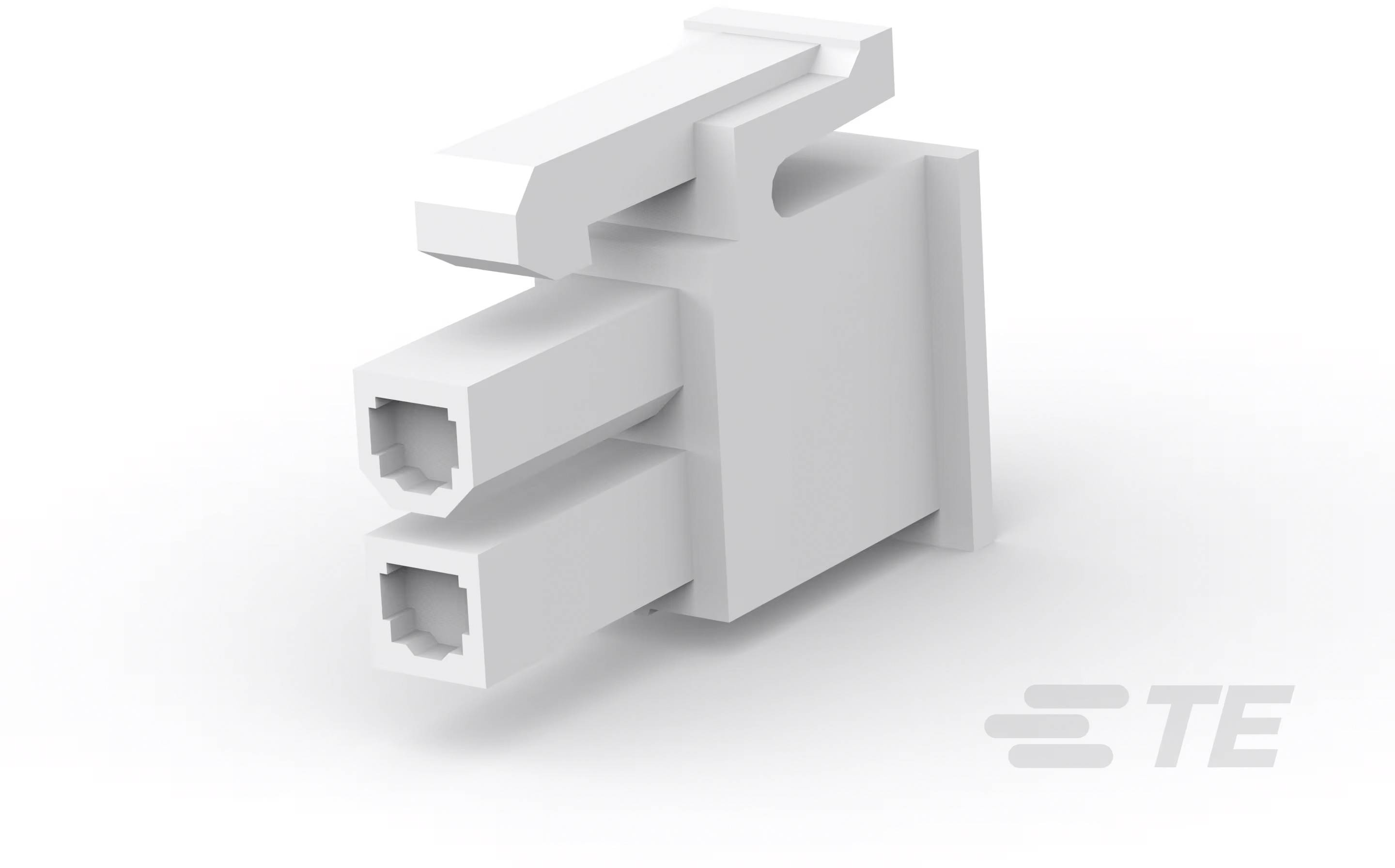 TE Connectivity Leiterplattensteckverbinder VAL-U-LOK Polzahl Gesamt 2 Rastermaß: 4.2mm 1969614-2 Bag