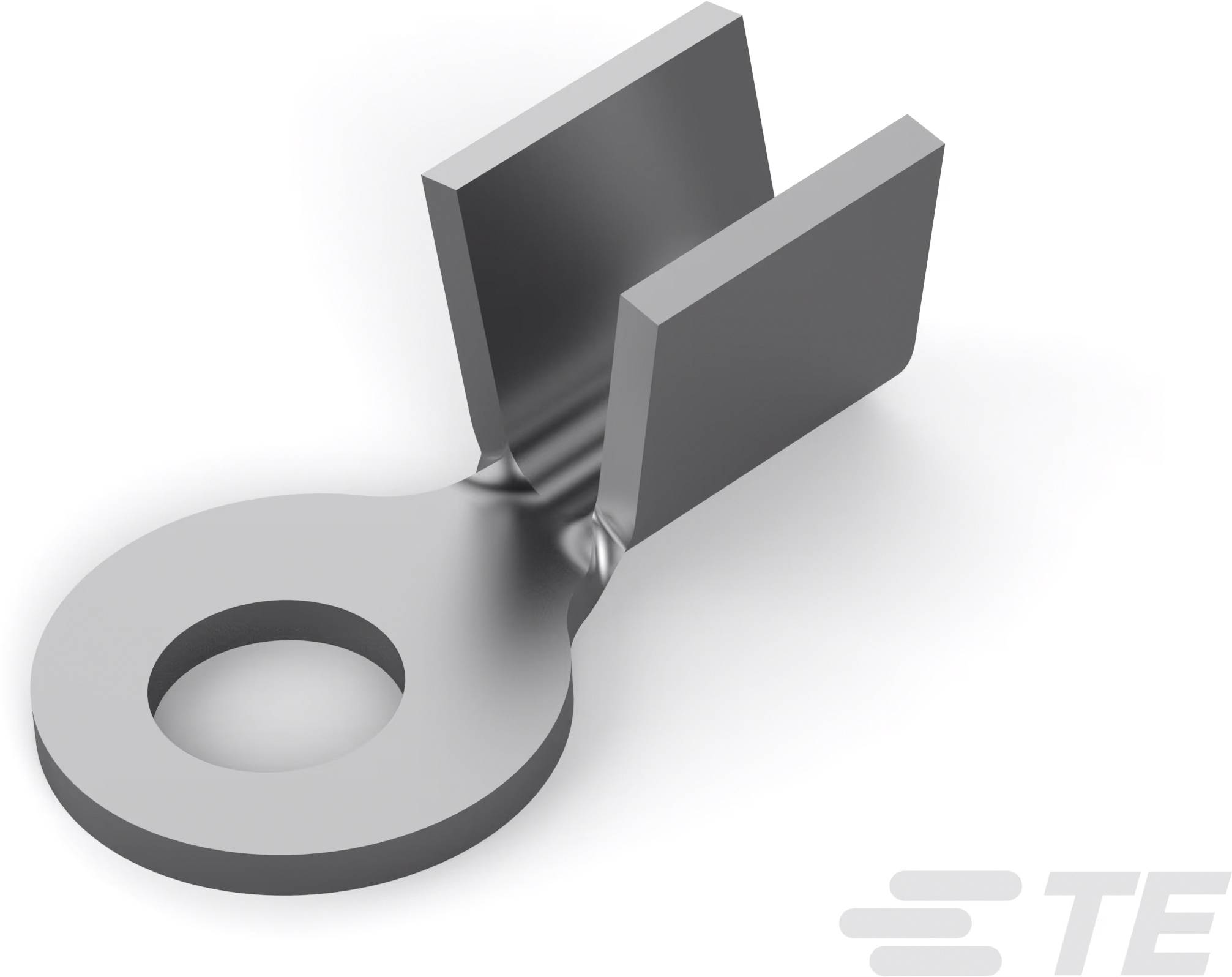 TE Connectivity 42054-2 Ringkabelschuh Querschnitt (max.)=2mm² Loch-Ø=3.02mm Unisoliert Tape on Full reel