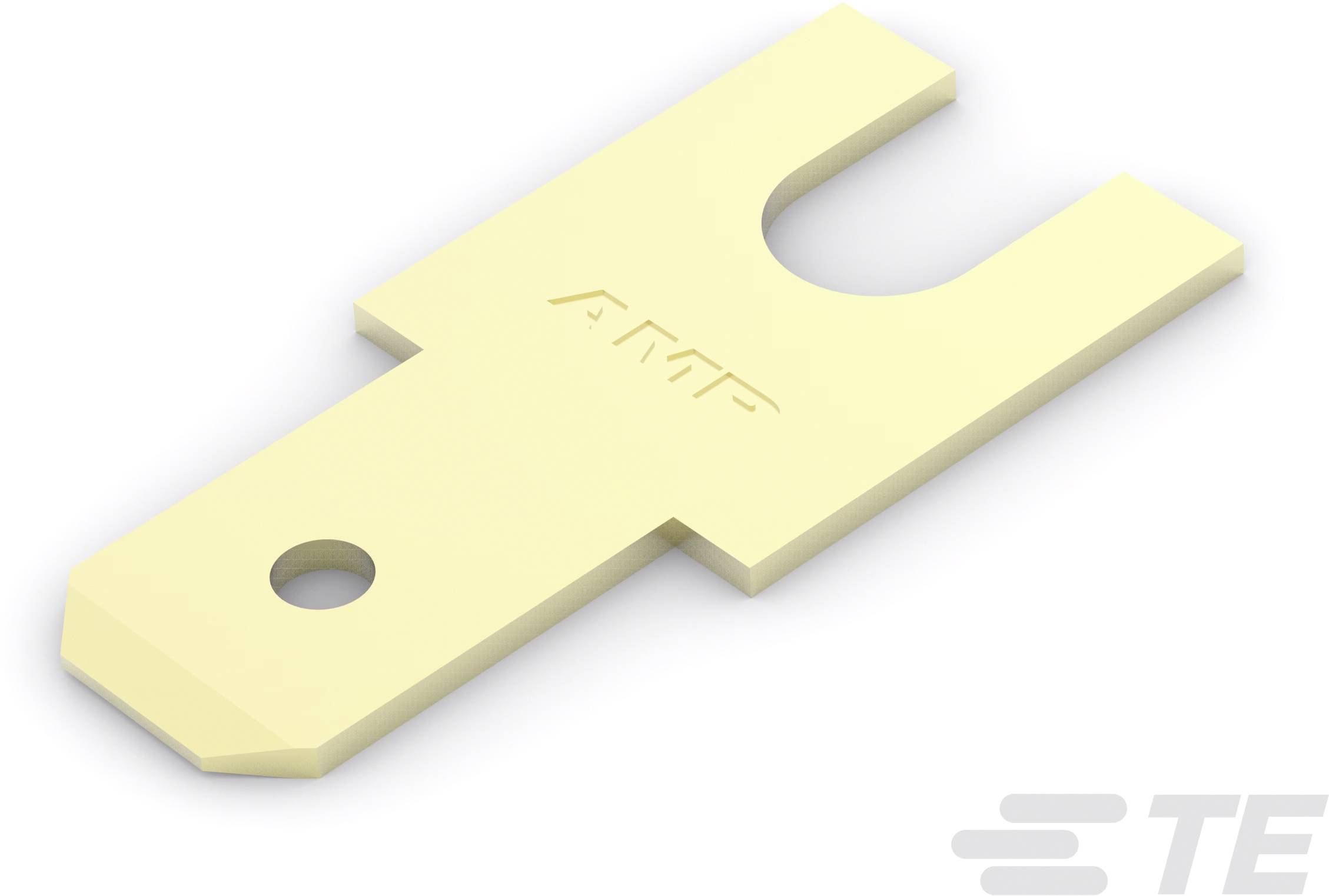 TE Connectivity 60443-1 Flachstecker Steckbreite: 4.75mm Steckdicke: 0.51mm 180° Unisoliert Bag