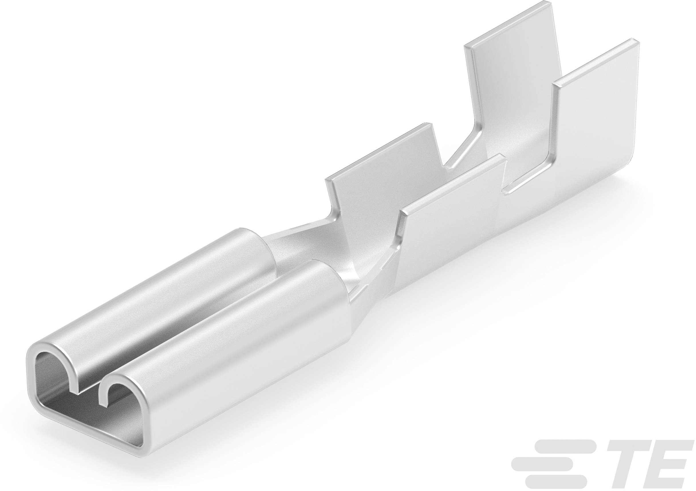 TE Connectivity 60577-1 Flachsteckhülse Steckbreite: 2.8mm Steckdicke: 0.81mm 180° Unisoliert Tape on Full reel