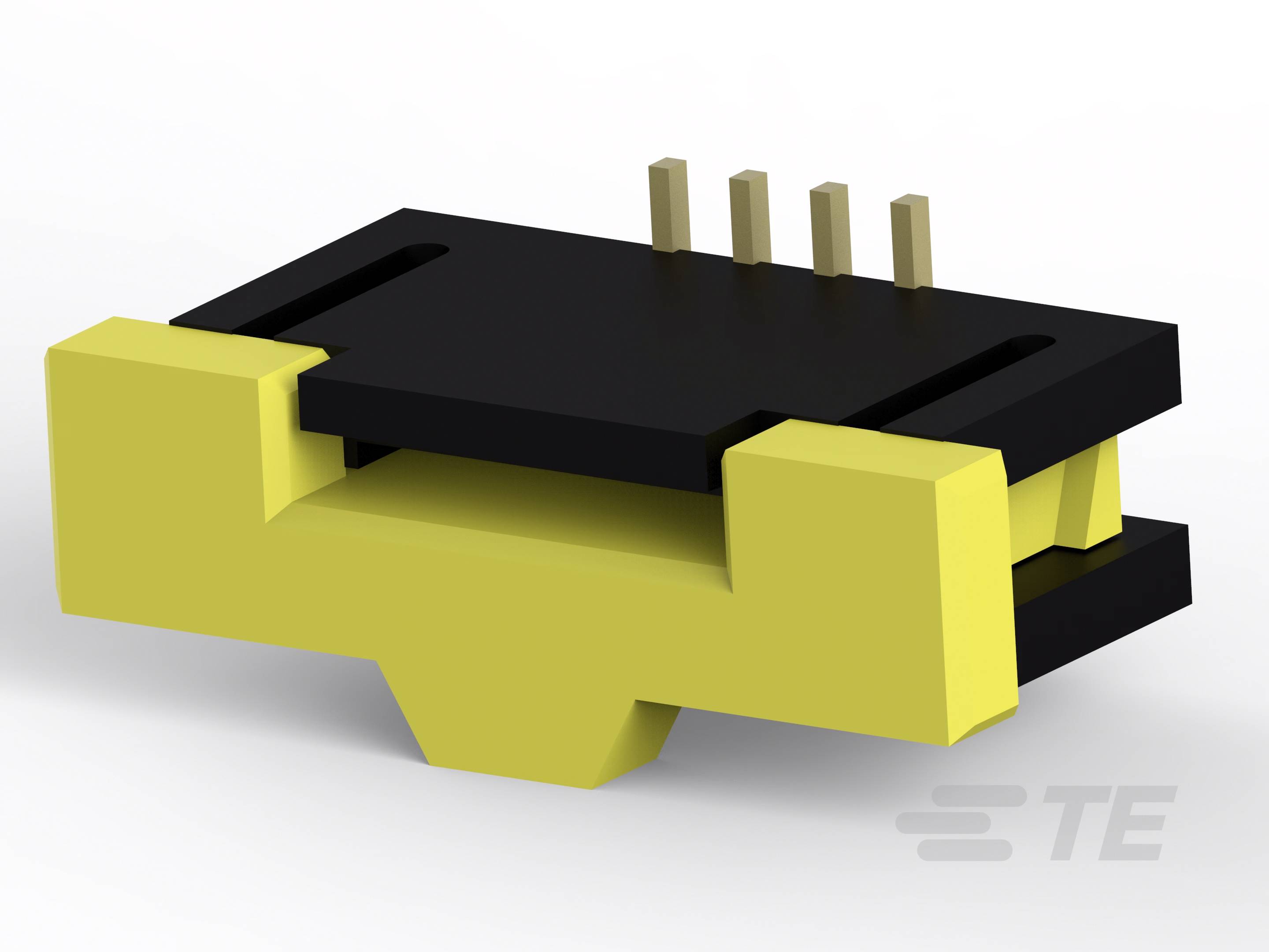 TE Connectivity FFC/FPC-Anschluss Polzahl Gesamt 4 Rastermaß: 1mm 1734248-4 Tape