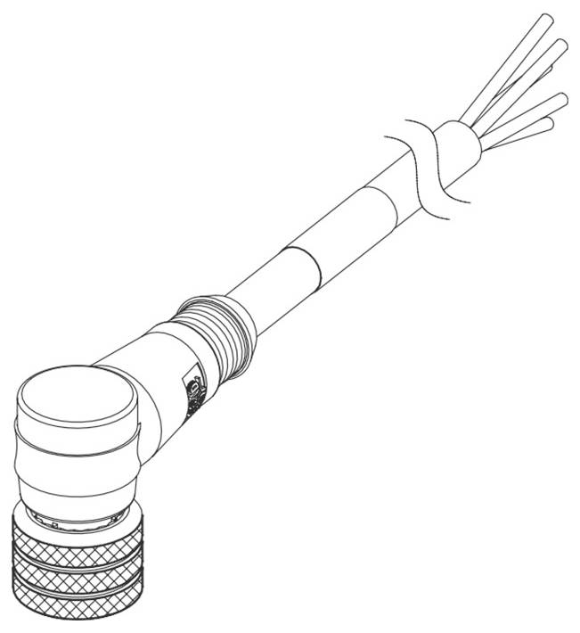 Molex 1200658718 Sensor-/Aktor-Steckverbinder, konfektioniert M12 5.0m