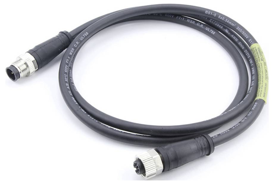 Molex 1200698655 Sensor-/Aktor-Steckverbinder, konfektioniert M12 2.0m