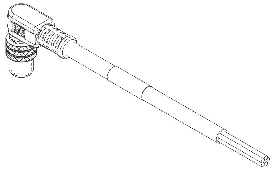 Molex 1200868858 Sensor-/Aktor-Steckverbinder, konfektioniert M8 1.0m