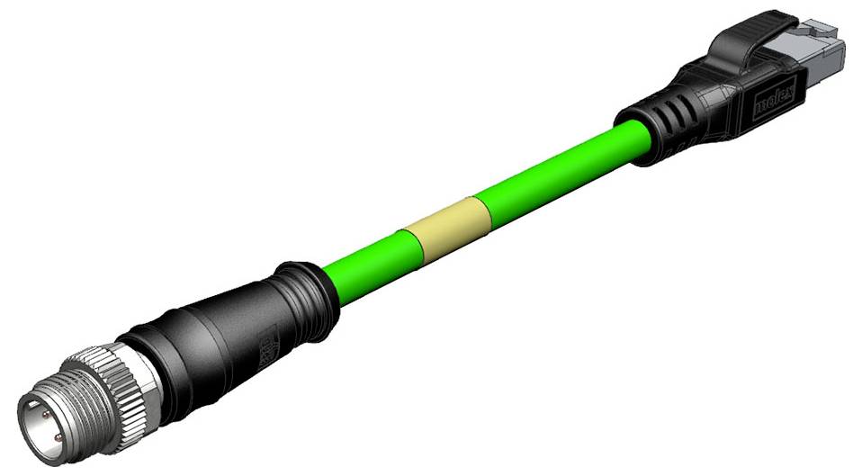 Molex 1201080521 Sensor-/Aktor-Steckverbinder, konfektioniert M12 1.0m 1St.