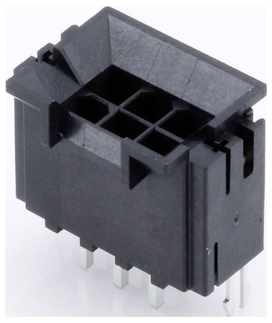 Molex Einbau-Buchsenleiste (Standard) Polzahl Gesamt 6 Rastermaß: 4.20mm 44068-0057 Tray