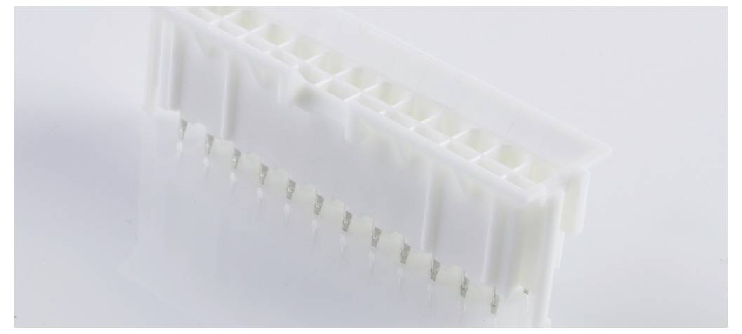 Molex Stiftgehäuse-Platine Polzahl Gesamt 24 Rastermaß: 4.20mm 15-24-6242 Tray