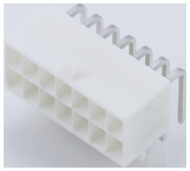 Molex Einbau-Buchsenleiste (Standard) Polzahl Gesamt 14 Rastermaß: 4.20mm 39-30-0140 Bag
