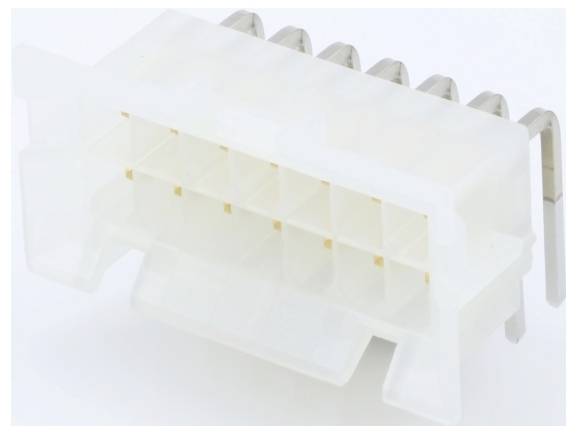 Molex Einbau-Buchsenleiste (Standard) Polzahl Gesamt 14 Rastermaß: 4.20mm 15-24-9147 Tray