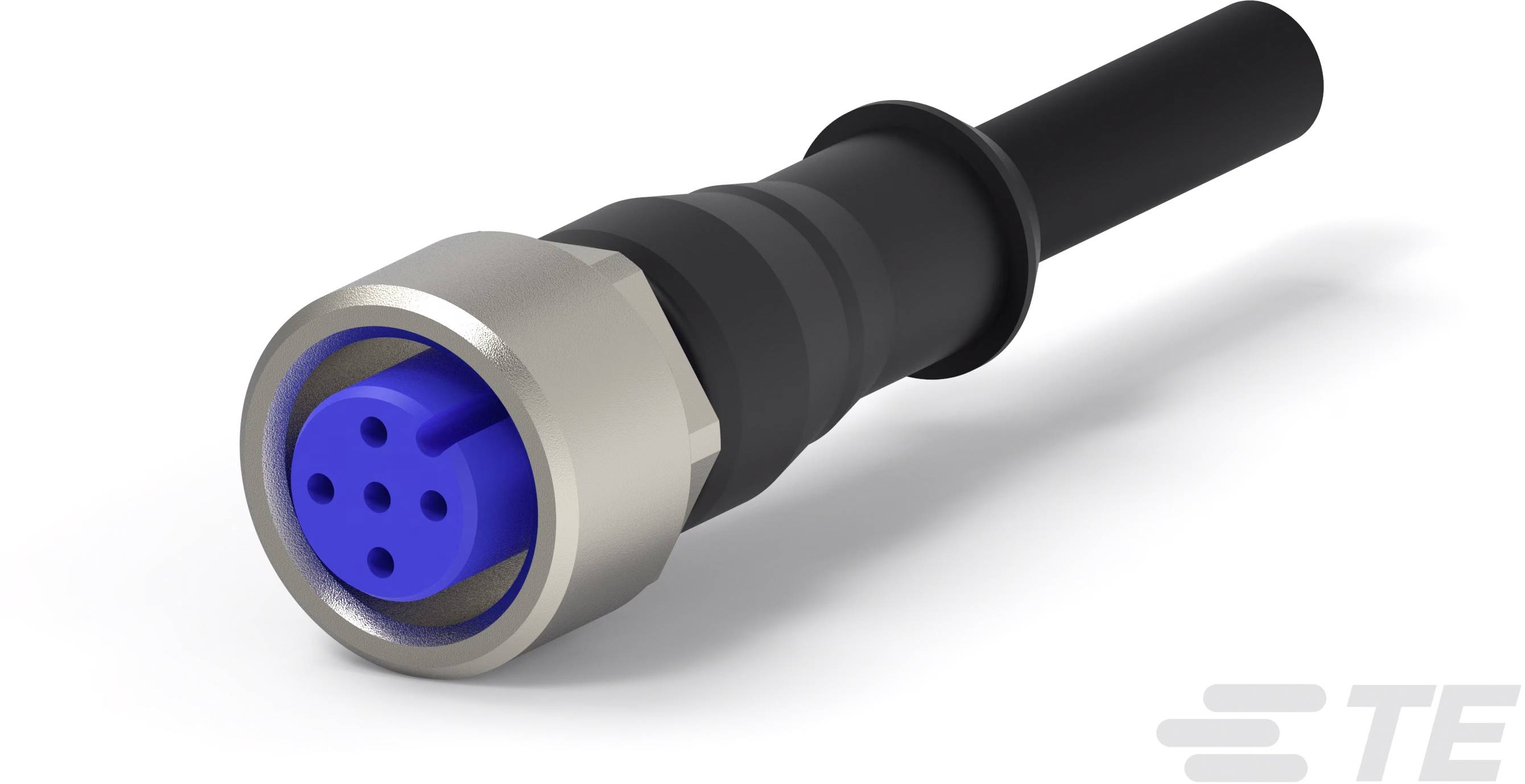 TE Connectivity 1-2273043-4 Sensor-/Aktor-Steckverbinder, konfektioniert M12 10m 1 St. Box