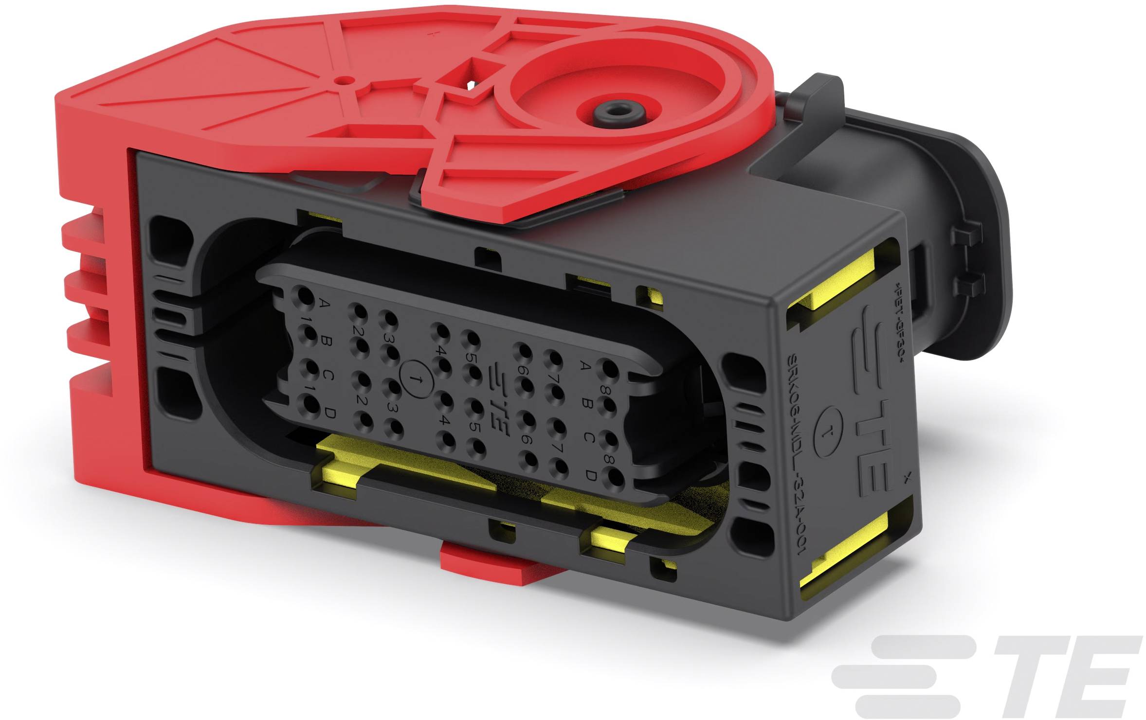 TE Connectivity Leiterplattensteckverbinder Polzahl Gesamt 32 Rastermaß: 3.4mm SRK06-MDI-32A-001 Box