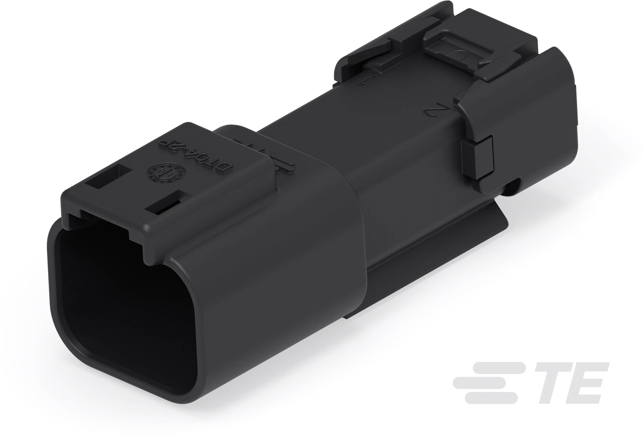 TE Connectivity Leiterplattensteckverbinder Polzahl Gesamt 2 Rastermaß: 5.46mm 1-2303812-4 Box