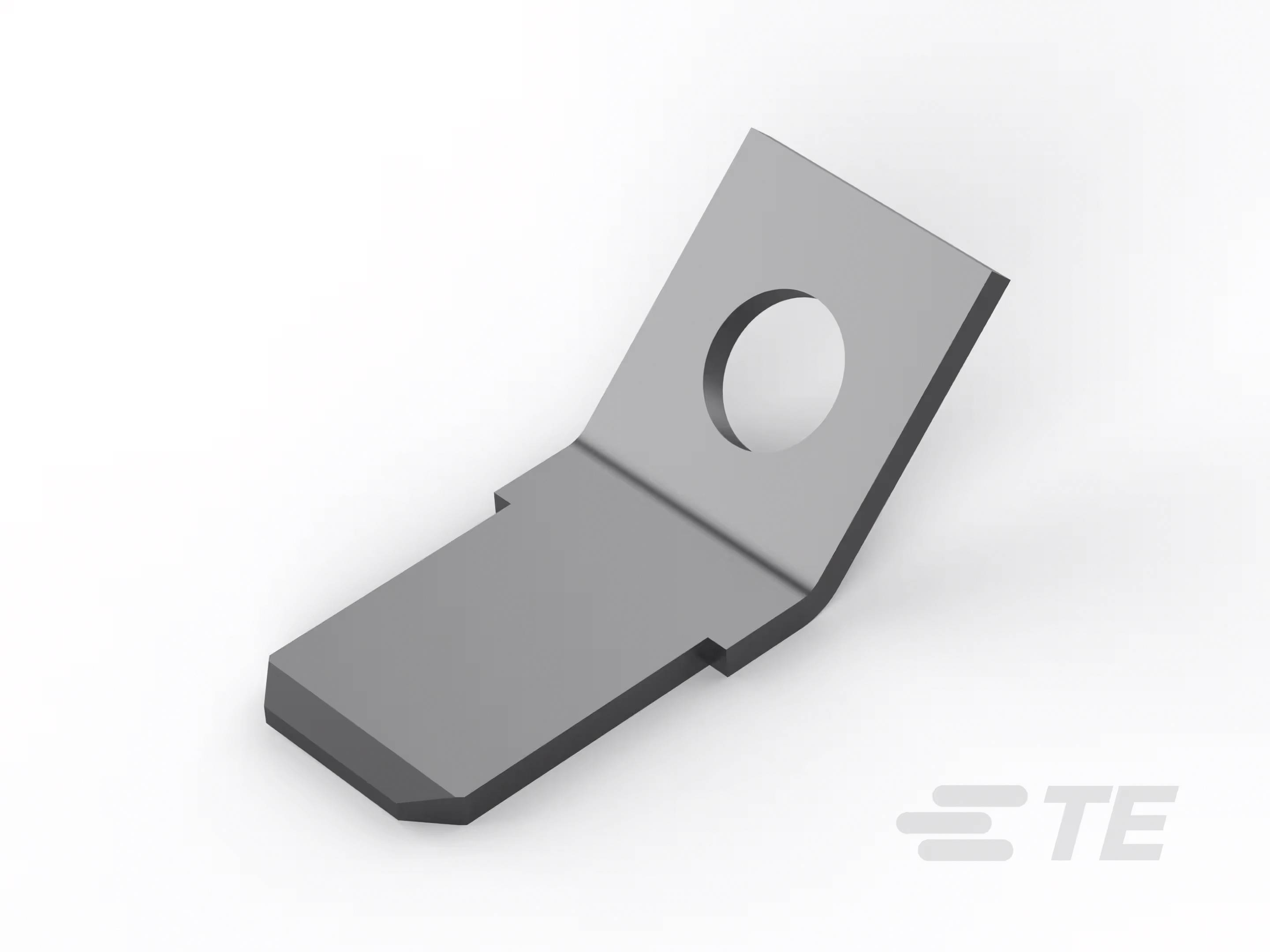TE Connectivity 42822-4 Flachstecker Steckbreite: 6.35mm Steckdicke: 0.81mm 45° Unisoliert Bag