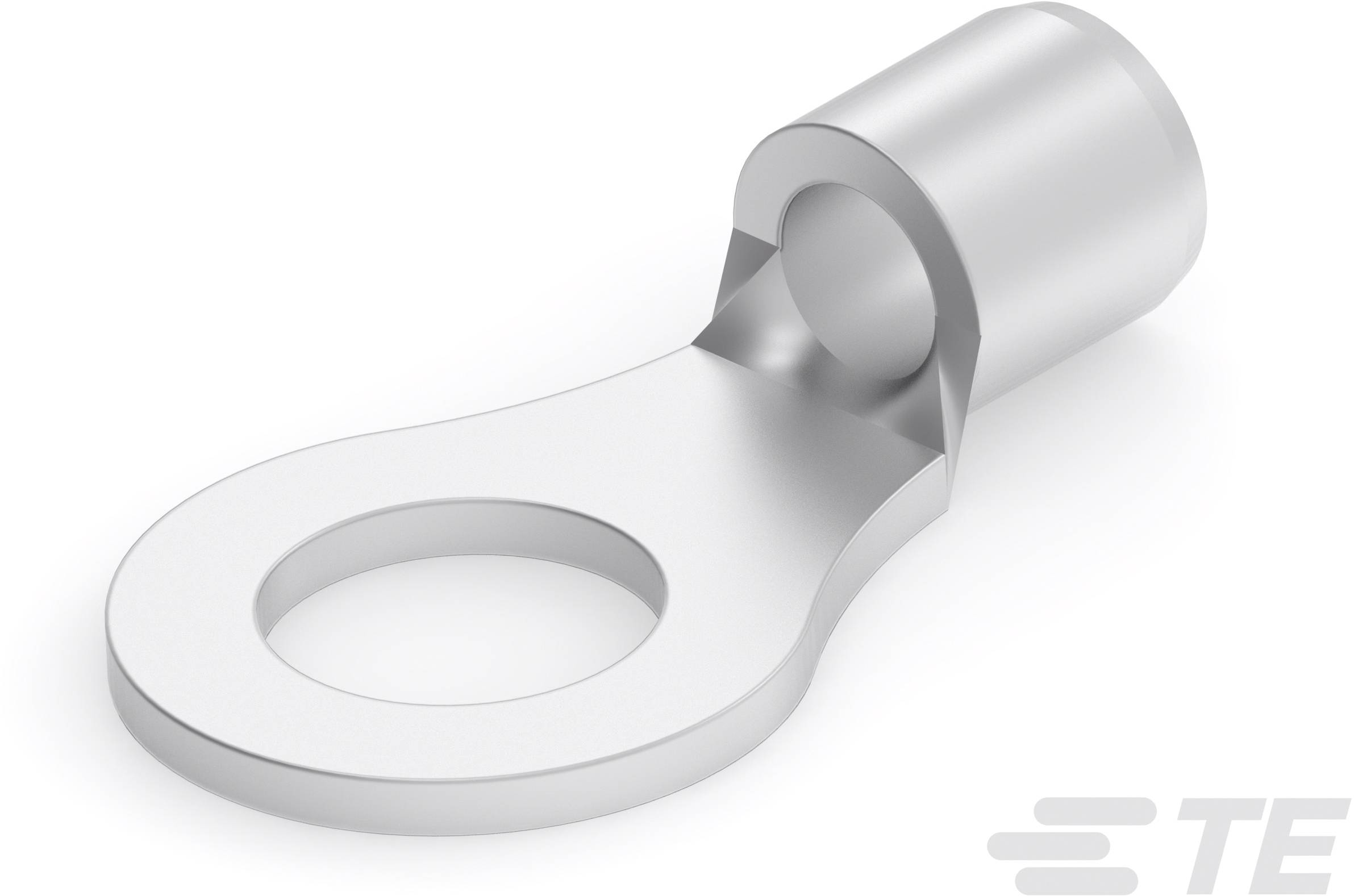 TE Connectivity 8-34123-1 Ringkabelschuh Querschnitt (max.)=2.62mm² Loch-Ø=5mm Unisoliert Piece