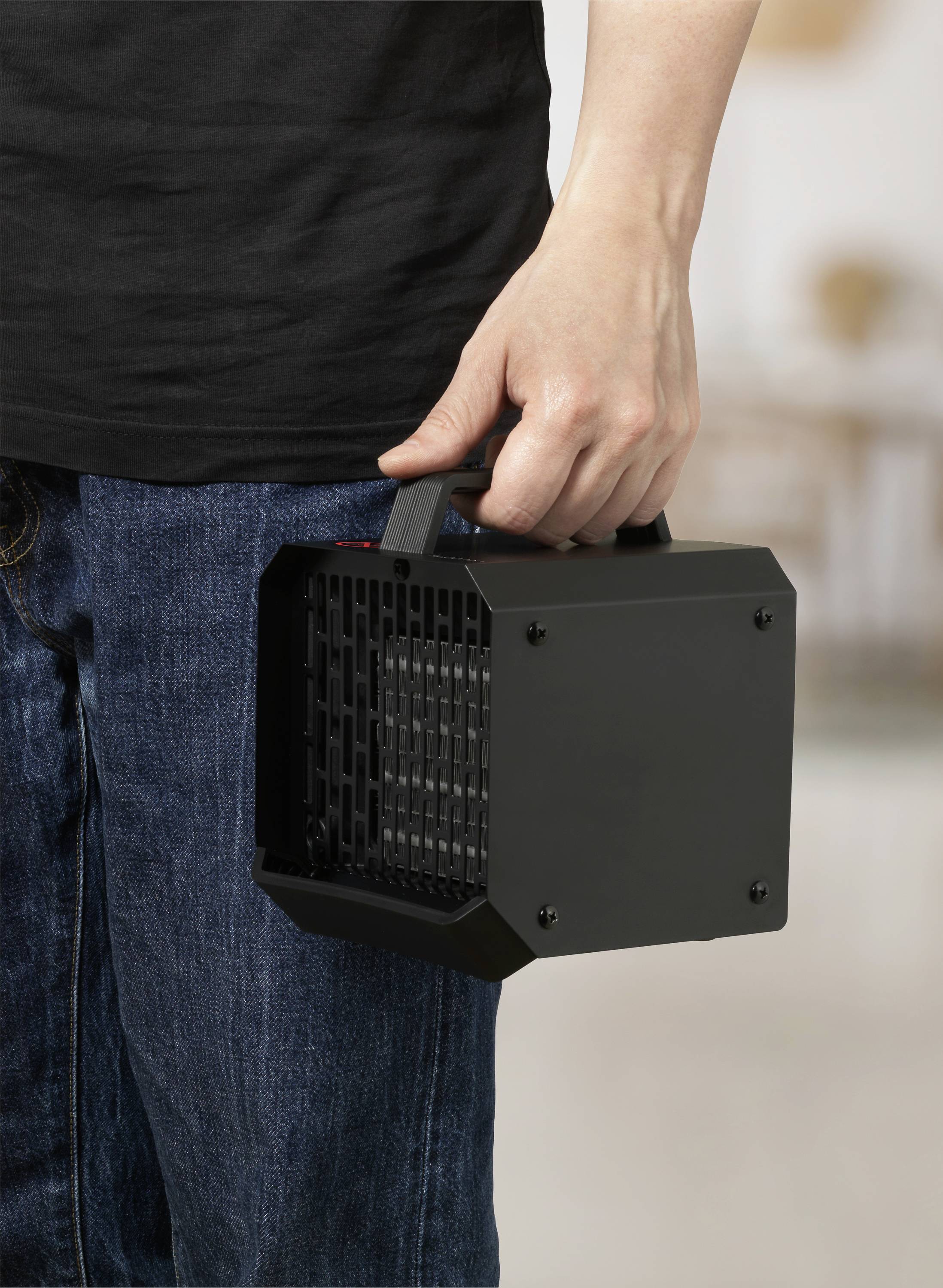 Sygonix SY-6735636 PTC-Heizgerät 10m² Schwarz