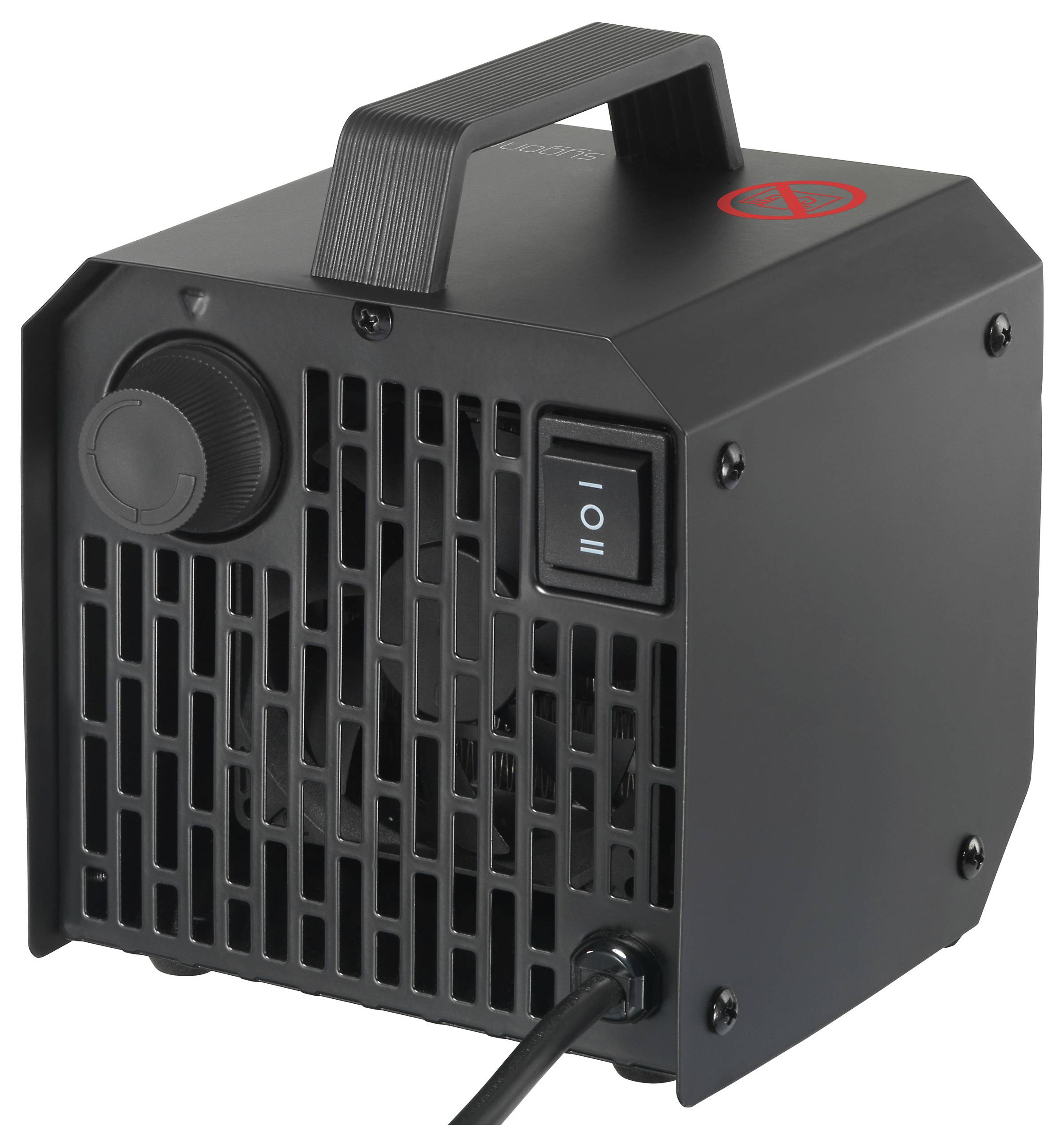 Sygonix SY-6735636 PTC-Heizgerät 10m² Schwarz